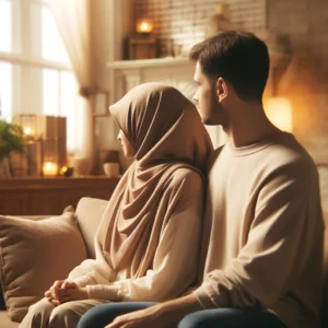 Pasangan suami istri Muslim